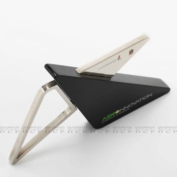 Metal and Acrylic Trophy with Vibrant Screen Printing