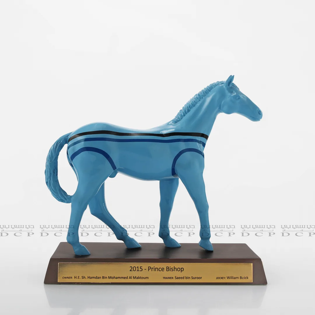 Fiberglass Horse Shape Trophy