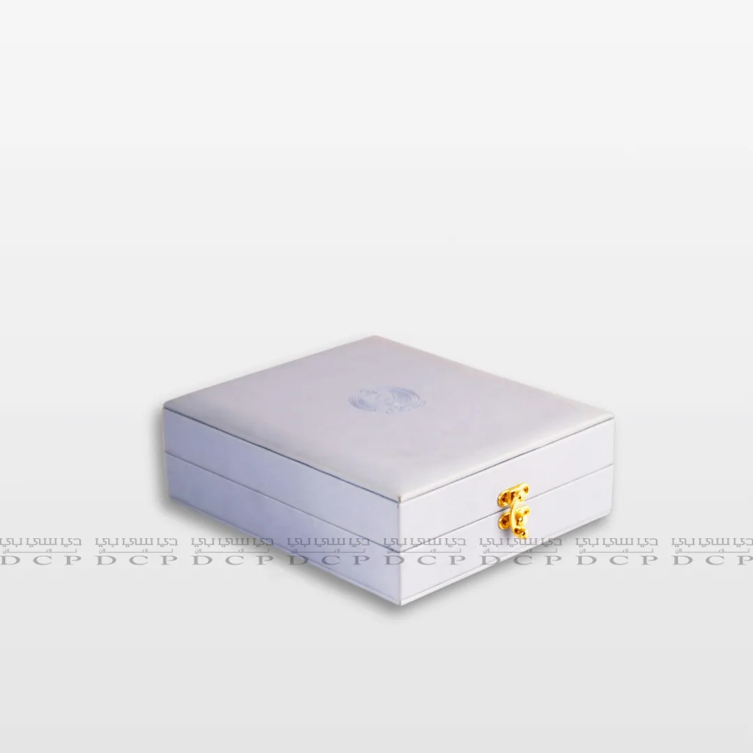 Full view of a Premium PU Leather Textured Luxury Box with a refined textured finish, ideal for corporate gifting or keepsakes