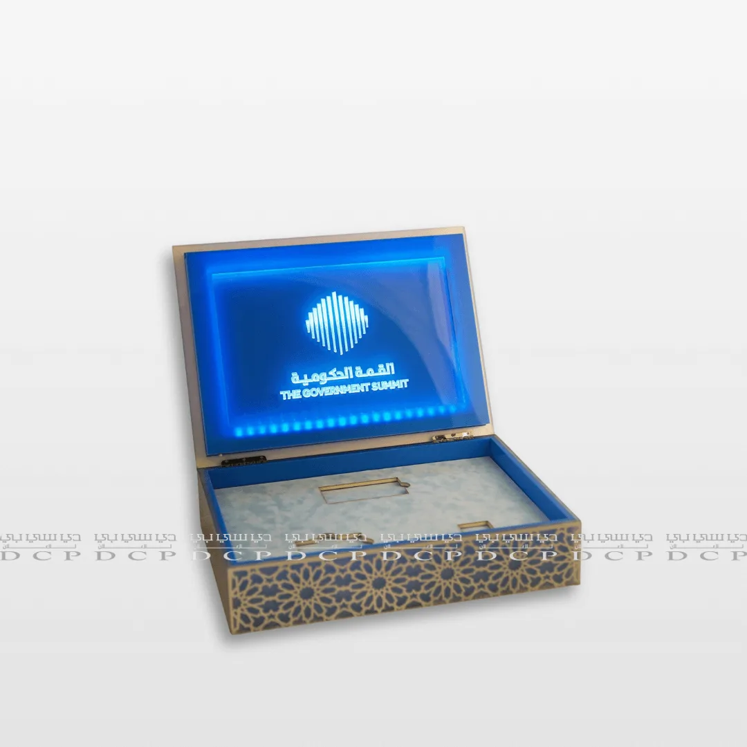 Acrylic Display Box with Built-in LED Lights